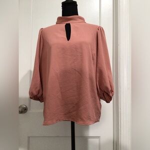 Pink long sleeve shirt